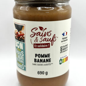 Compote pomme banane