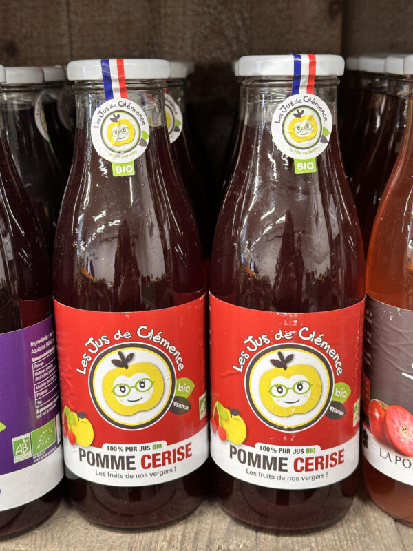 Pur jus pomme cerise