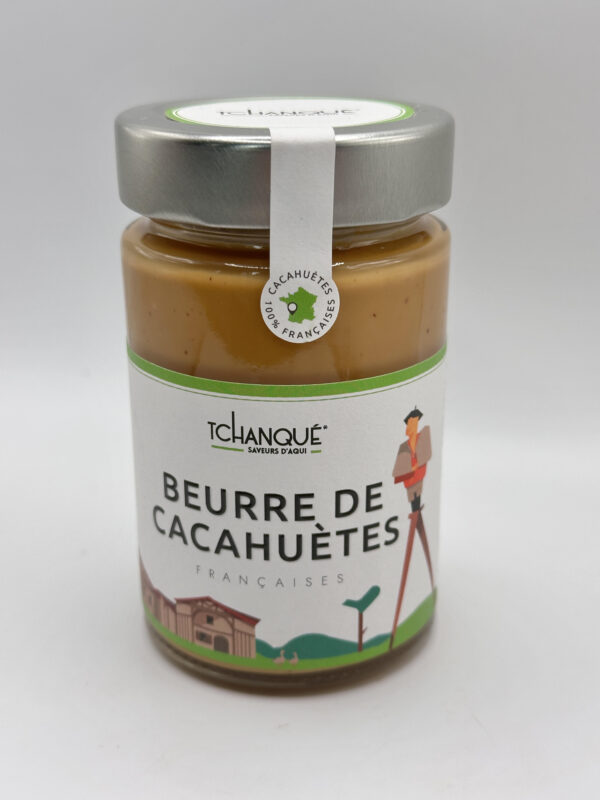 Beurre de cacahuètes françaises
