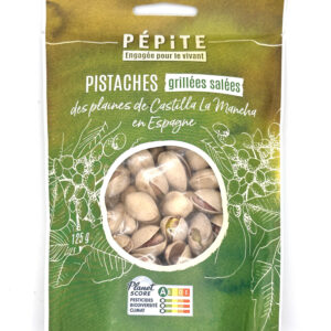 Pistaches grillées salées
