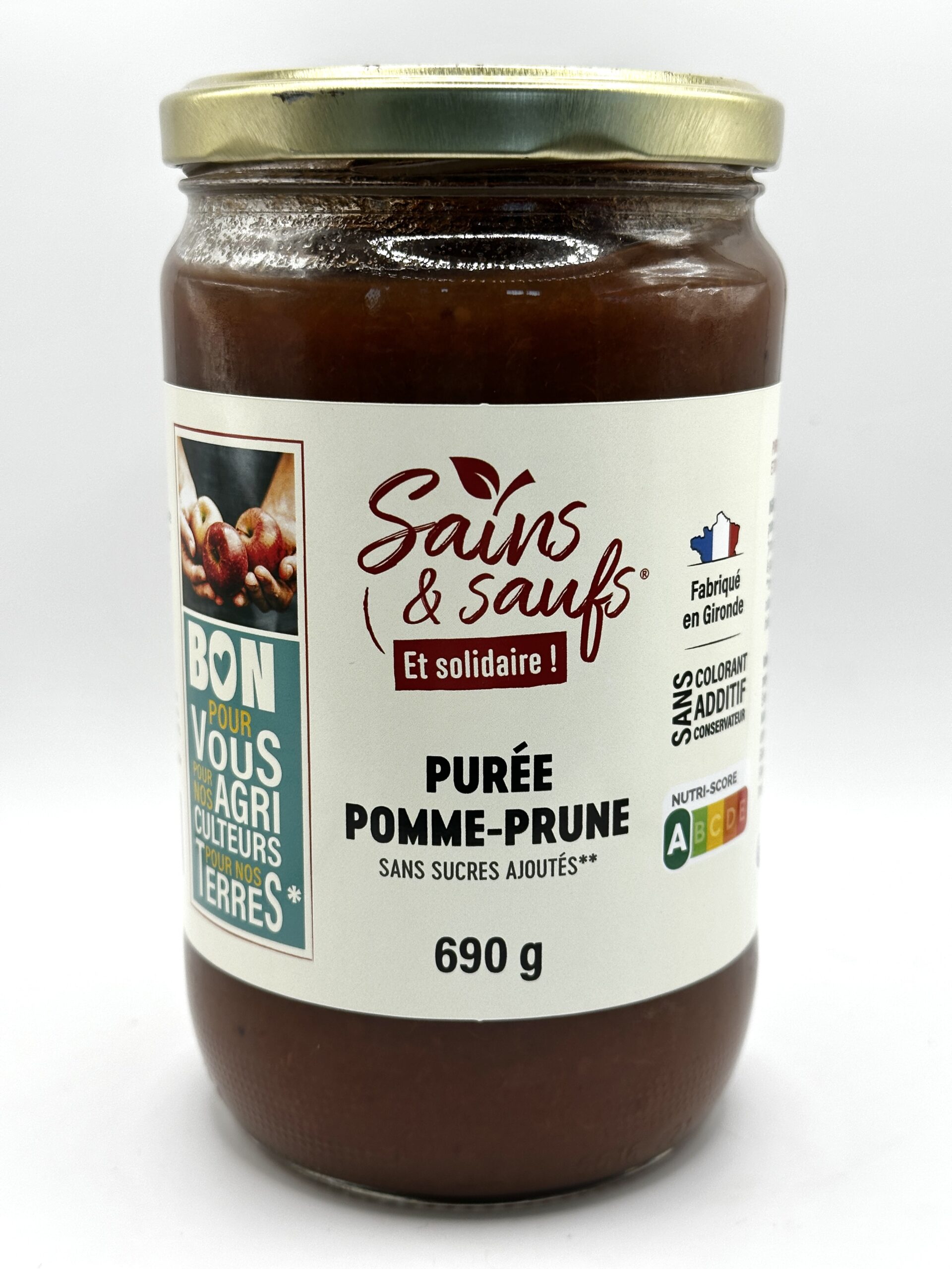 Purée pomme-prune Purée pomme prune