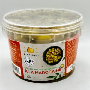 Cocktail d'olives dénoyautées à la marocaine