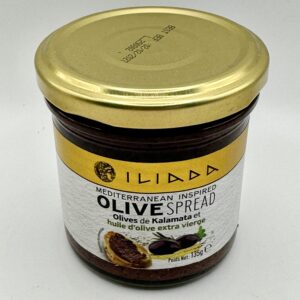 Tartinable olives de Kalamata et huile d'olive extra vierge