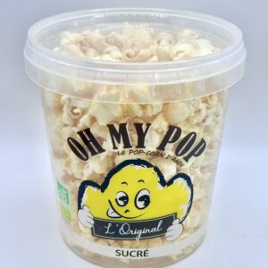 pop-corn sucré bio